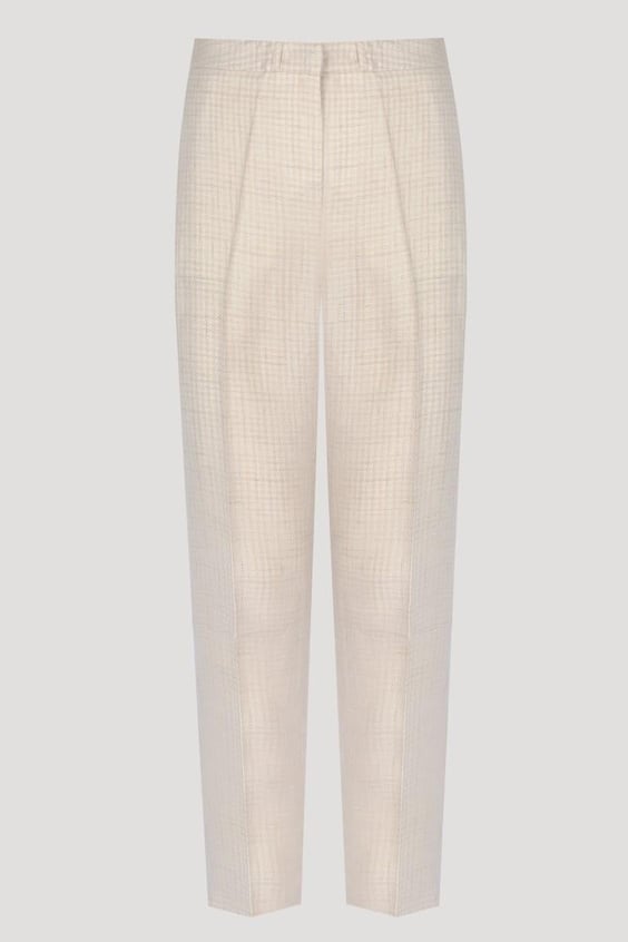 The Celine Pants - Dove Beige