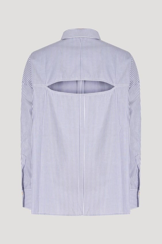 The Beach Cut Out Suit Shirt