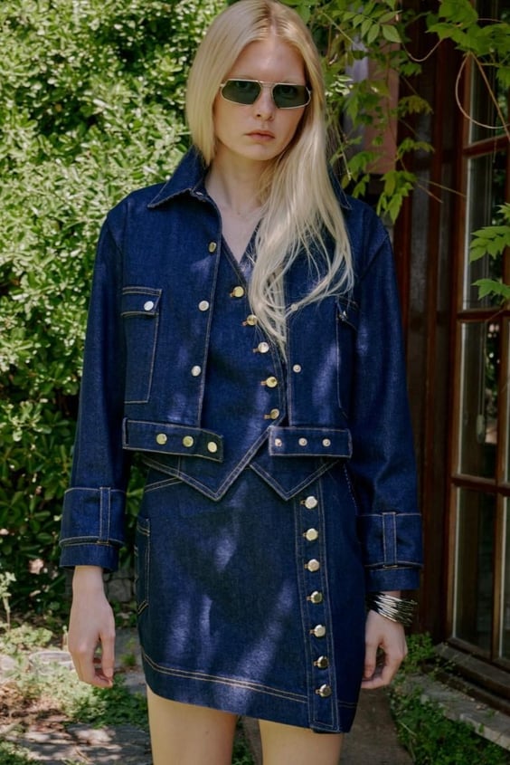 The Denim Mini